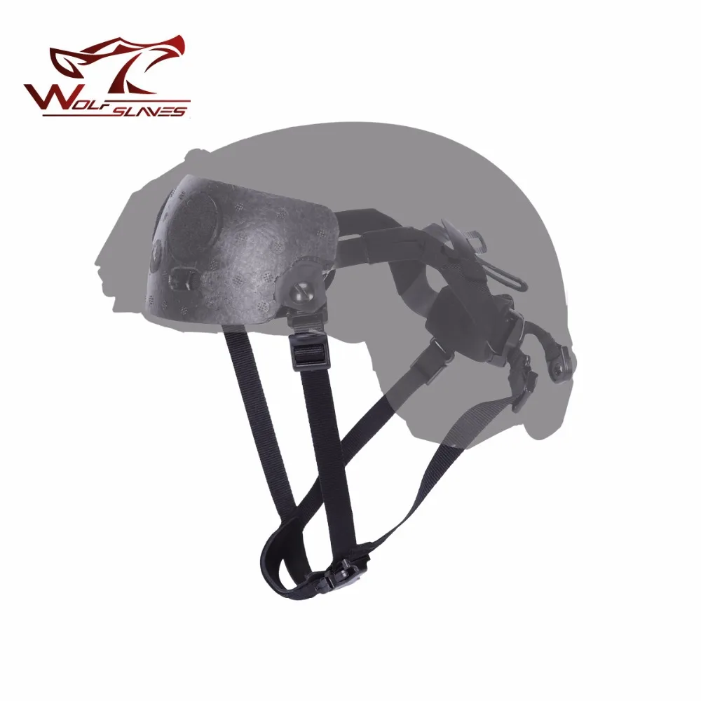 FMA ACH occ-dial Liner Kit, sistema de casco ajustable, conjunto completo, sistema de suspensión interior, correa, accesorios para casco rápido - imagen 4
