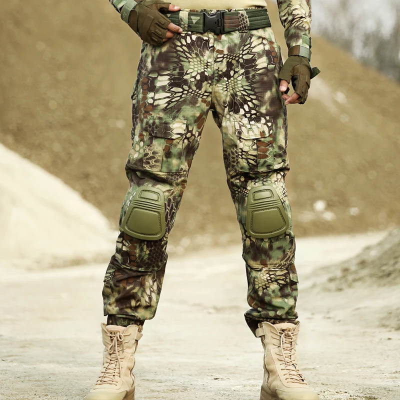MEGE Rapid Assault Pantalón táctico cargo con rodilleras combate - imagen 5