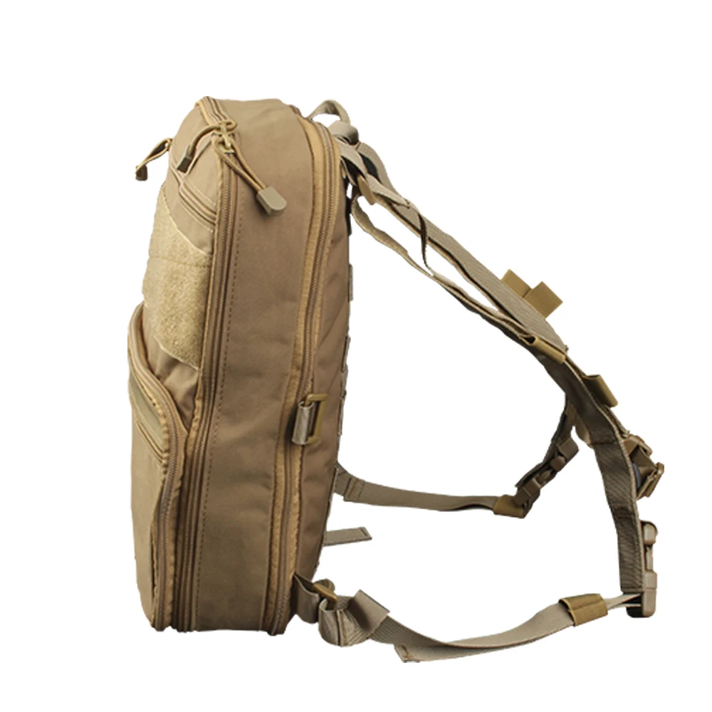 Paquete plano D3 Plus mochila de hidratación CB pecho Rig chaleco armadura Rifle AK M4 pistola revista bolsa exterior senderismo caza ejército bolsa - imagen 5