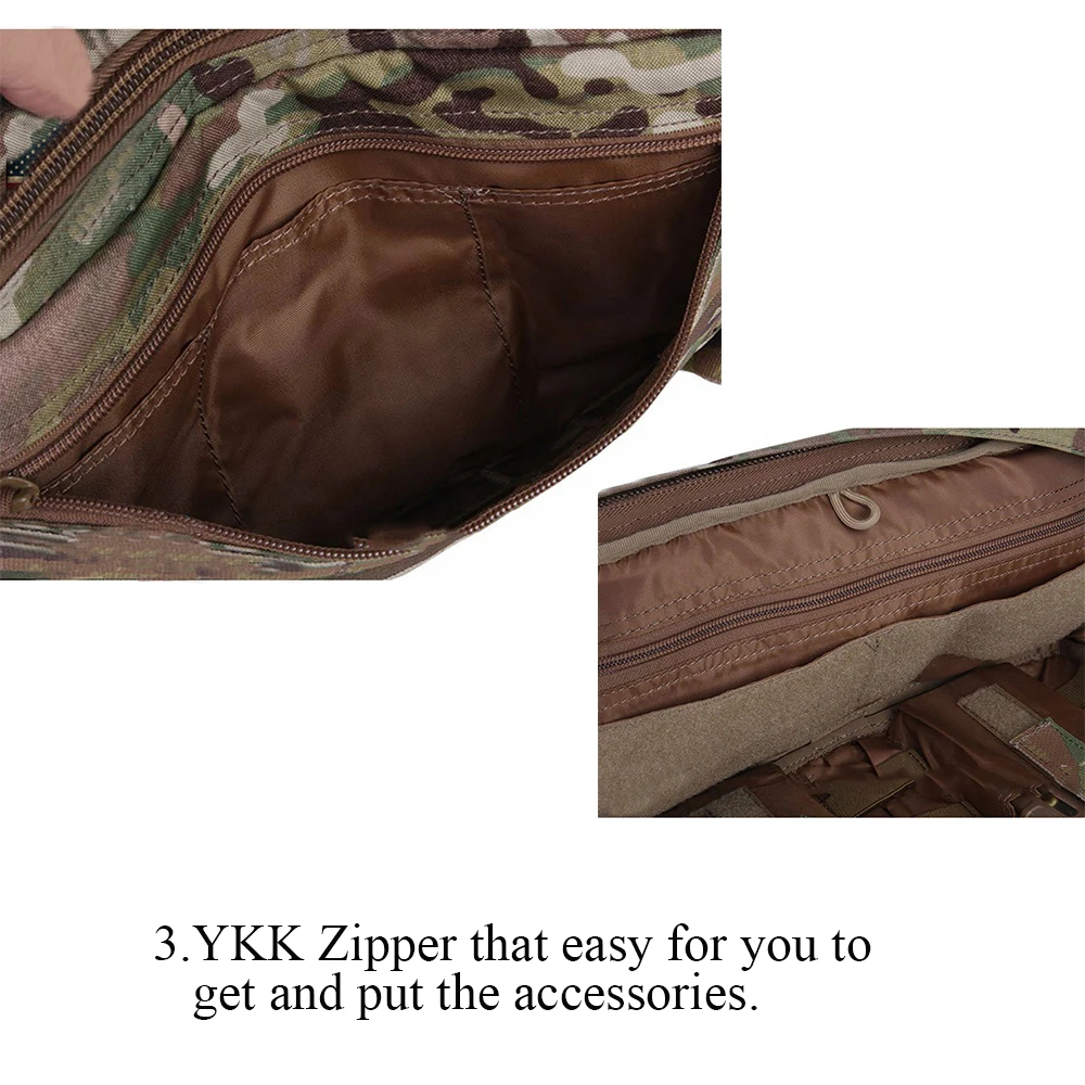 EDC Bolsa Pecho - Vista superior