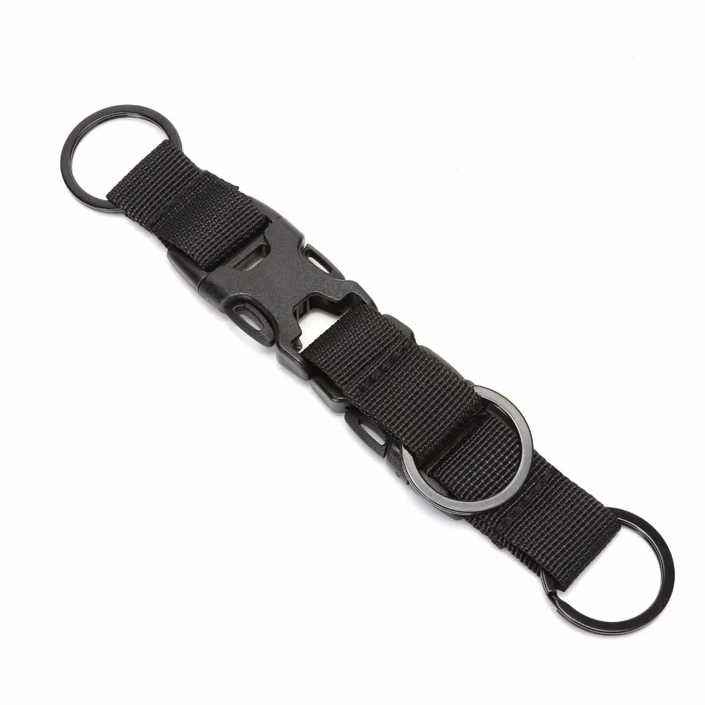 Ganchos para mochila de equipo táctico, gancho Molle, llavero de nailon de supervivencia, cierre, herramientas de reparación para acampar al aire libre, Kits de accesorios - imagen 3