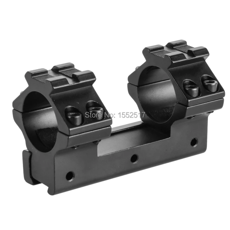 FIRE WOLF-pistola de aire de cola de milano de perfil bajo, 8cm, 11mm, anillos de 25,4mm con pasador de parada, riel de 13mm para montaje de alcance de Rifle de buena calidad - imagen 5