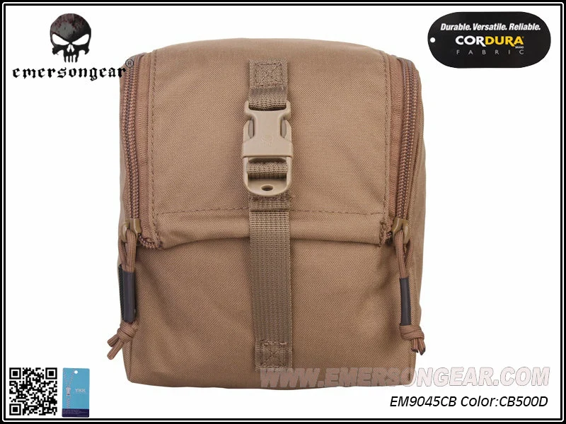 Riñonera táctica EmersonGear - Vista frontal detalle