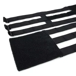 BK Chaleco táctico AVS con faja esquelética 3 bandas outdoor