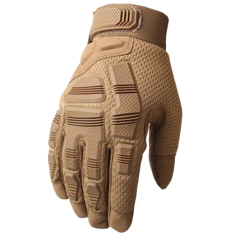 Guantes tácticos antideslizantes para hombre, manoplas del ejército para Paintball, Airsoft, caza, combate, dedo completo, 6 colores, deportes al aire libre - imagen 3
