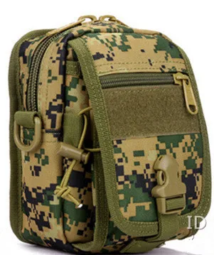 Molle sports ride car-Bolsa de camuflaje para bicicleta, bandolera de un hombro para hombre, táctica al aire libre - imagen 5