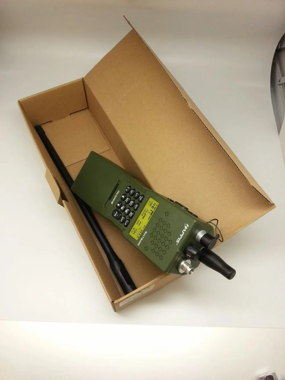 Radio de PRC-152 táctica para Walkie Talkie, estuche táctico, militar, Airsoft, equipo, caza, deporte, sin función - imagen 2