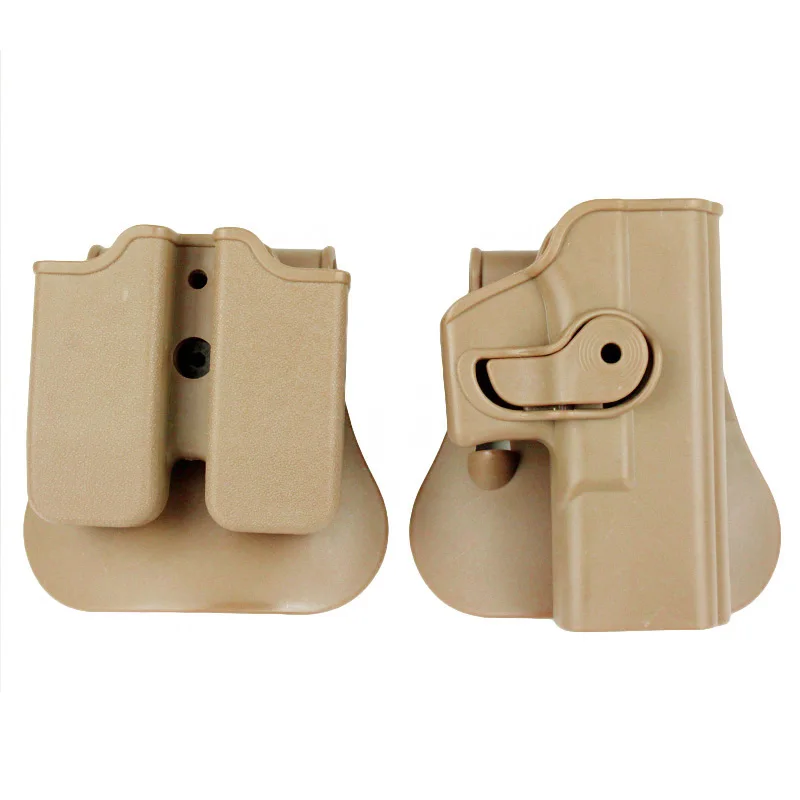 Funda de Airsoft para caza, cinturón táctico de combate al aire libre, GLOCK 17, 19, 22, 31 - imagen 3