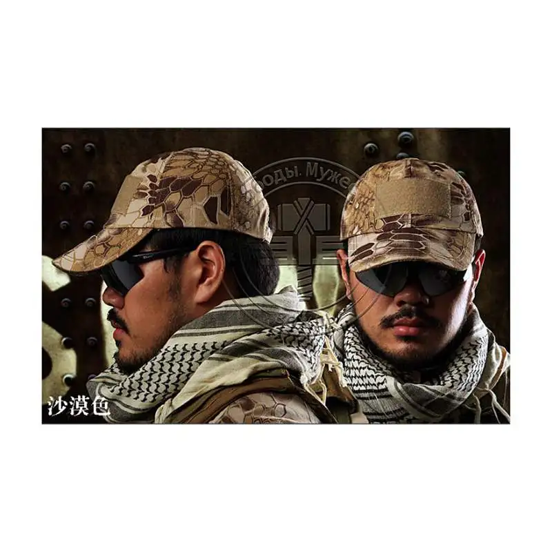 Gorra de béisbol para deportes al aire libre para hombre, sombrero táctico del ejército, gorra de caza Airsoft, gorra de tela para pesca, gorras de Golf Multicam negras, Unisex - imagen 4