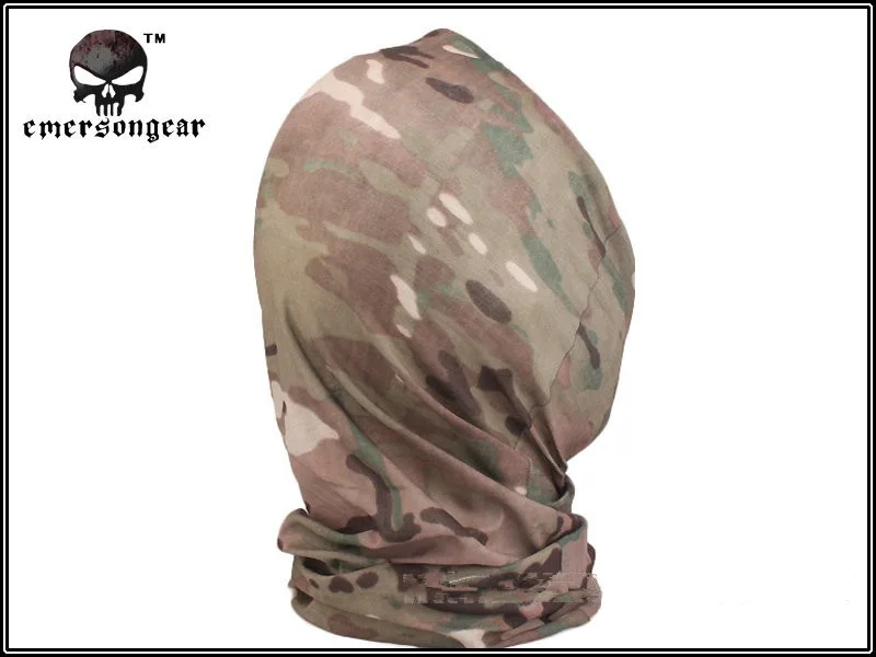 EMERSON Máscara multifunción de secado rápido Bufanda bufandas de malla de camuflaje AOR1 AOR2 Multicam A TACS atfg EM6628 - imagen 2