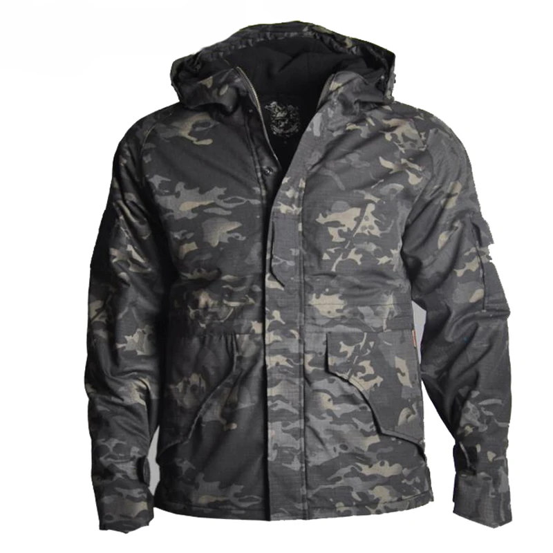 Chaqueta gruesa térmica táctica G8 para hombre, impermeable, militar, Camuflaje, cortavientos, S-XXXXL - imagen 5