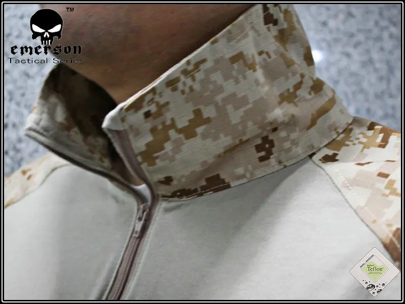 Emerson-camisa de combate táctica G3, camisa Emerson BDU aorsoft wargame, AOR1, EM8575 - imagen 5