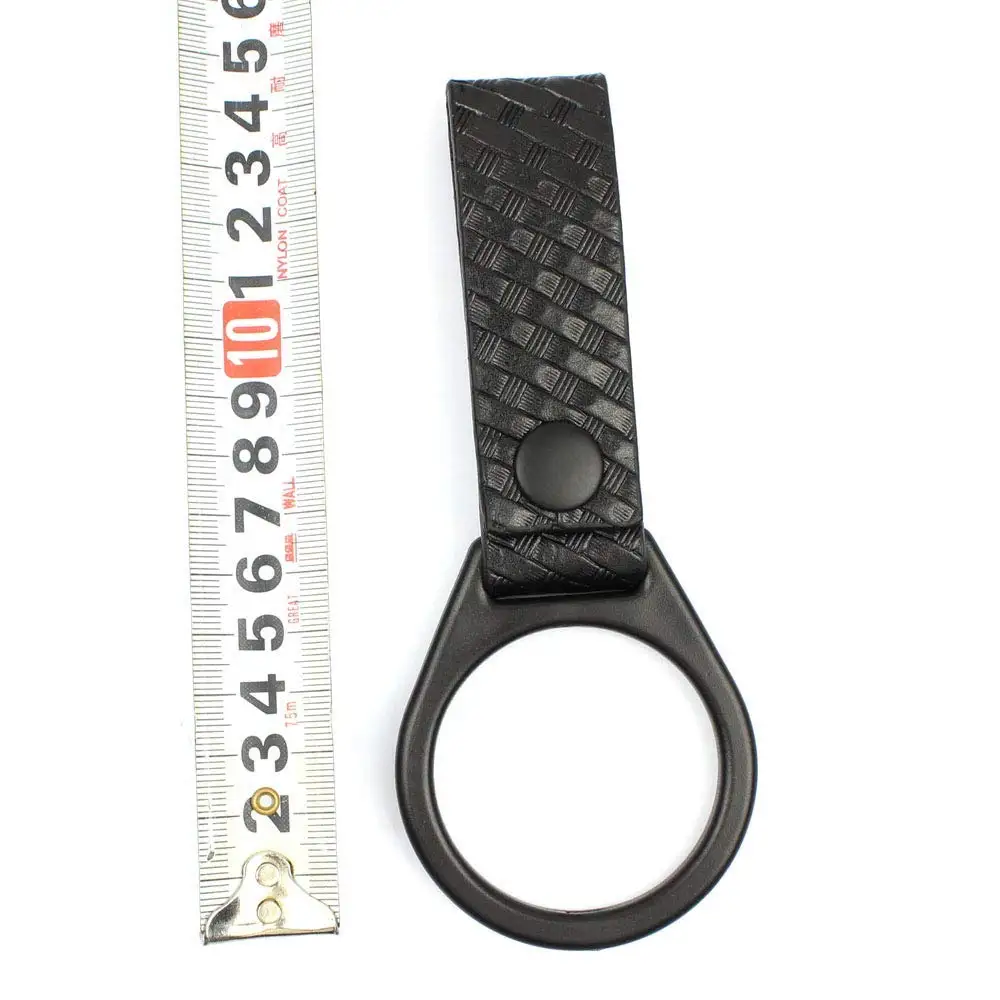 ROCOTACTICAL soporte de anillo de bastón, tejido de baloncesto, soporte de linterna celular D/C para cinturón de servicio, estilo deslizante - imagen 4