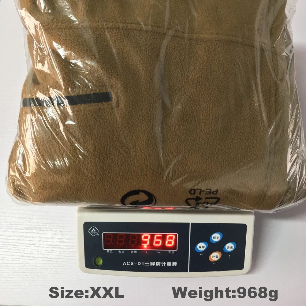 Chaqueta Polar Militar - Material polar tipo Polartec