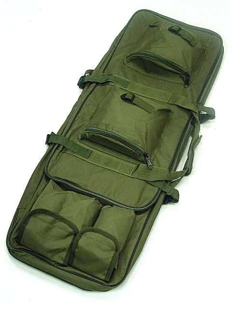 Funda táctica para Rifle de 40 "y 100CM, bolsa para pistola, funda para Rifle de caza al aire libre, bolsa de transporte cuadrada, soporte para Airsoft Bk/OD - imagen 2