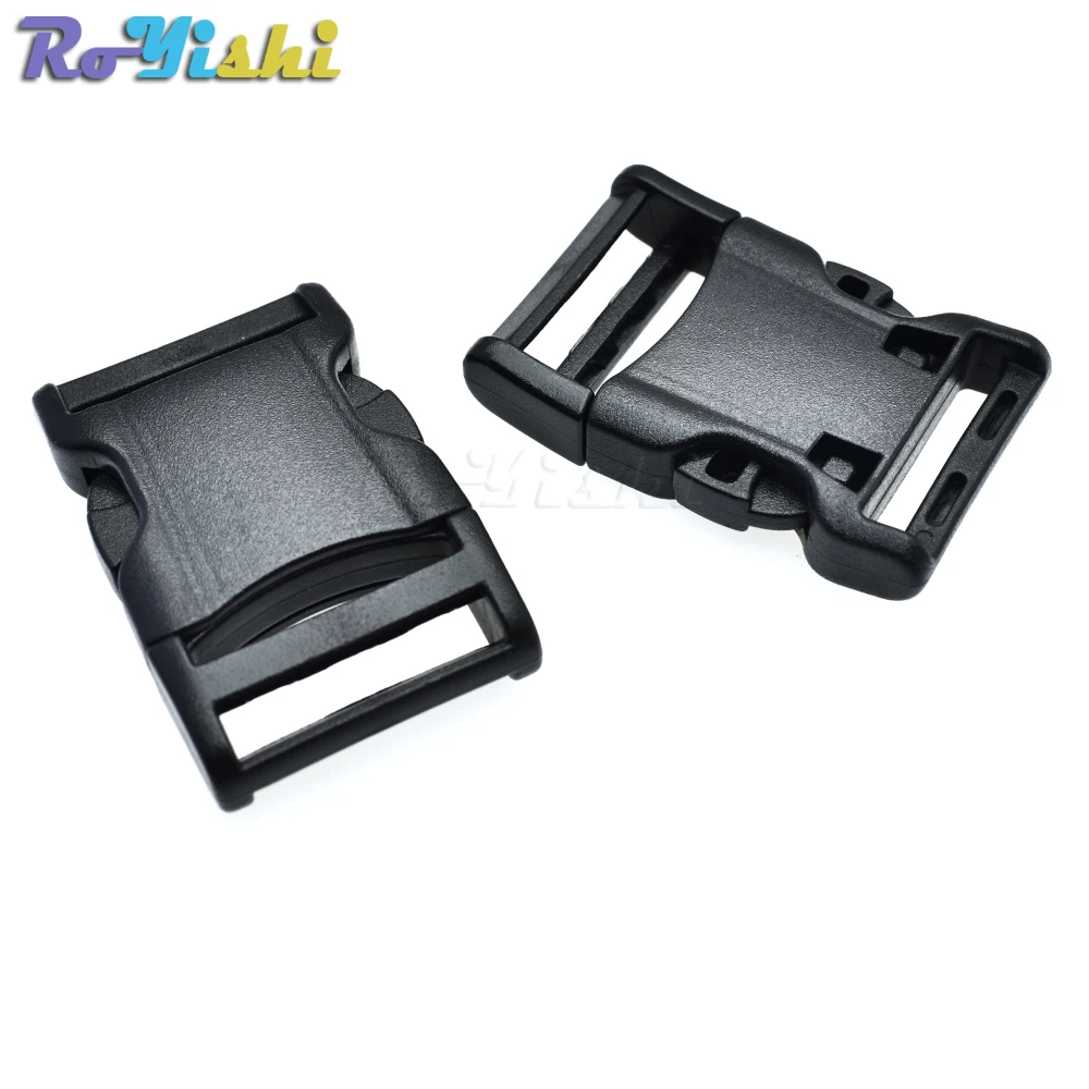 Hebilla arqueada de plástico para mochila táctica, correas de viaje, equipaje, senderismo, Camping, correas de 38mm, 1-1/2" - imagen 5