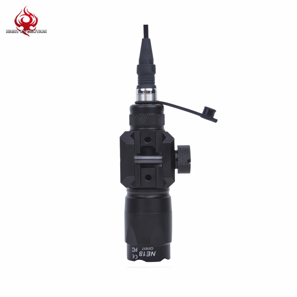 Night-Evolution Weapon M300 MINI SCOUT LIGHT M300A LED Mini Scout Flashlight Black/Sand Softair Gun Lights NE04001 - imagen 5