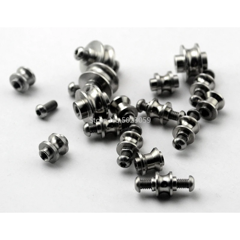 2 piezas DIY cuchillo plegable soporte eje tornillo cuchillo plegable Backspacer herramienta de separación accesorios de fabricación tornillos - imagen 2