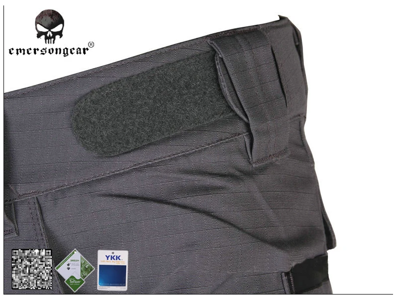 Emersongear Pantalones de combate Gris EM9315 Pantalones cortos tipo cargo tácticos para hombres - imagen 4