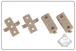 Adaptador rail Picatinny para casco táctico OPS modular