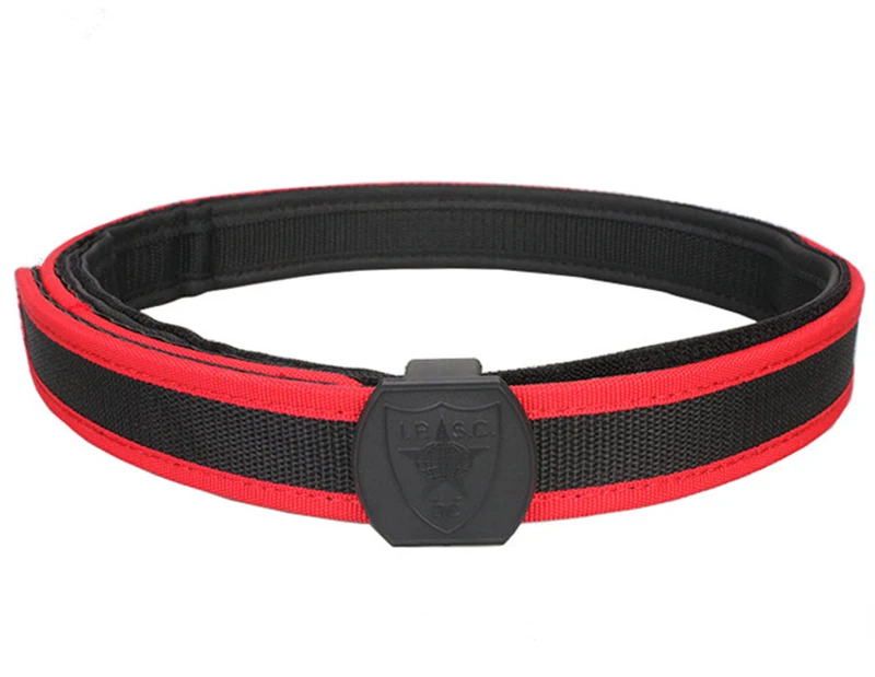 Cinturón táctico IPSC IPSC Clip de disparo especial soporte ajustable Paintball Molle ejército Emerson accesorios negro rojo azul - imagen 5