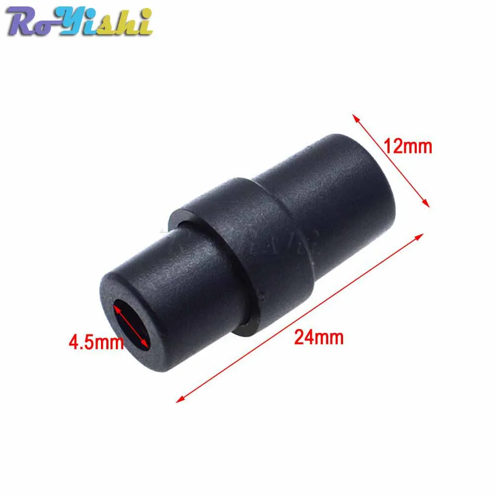 Conectores de barril Pop separadores de seguridad para cordón, Paracord y cordones de cinta, color negro, 1000 unids/paquete - imagen 2