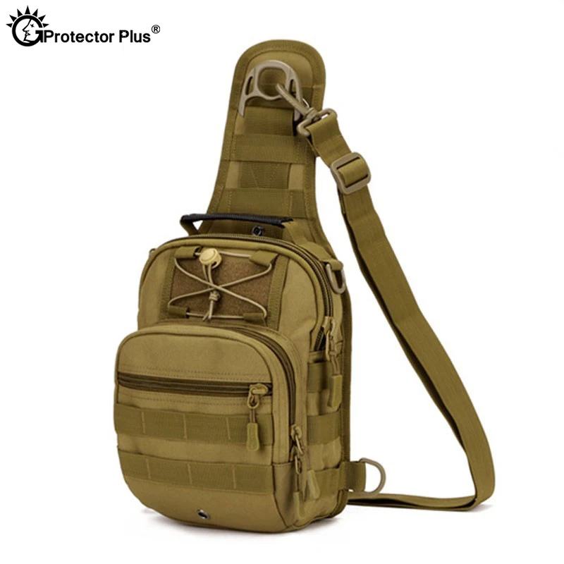 Mochila táctica militar para acampar para hombre, bolsa cruzada para exteriores, senderismo, Sling, paquete de pecho, bolsa de pesca - imagen 2