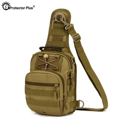Mochila táctica sling cruzada de pecho para senderismo y outdoor