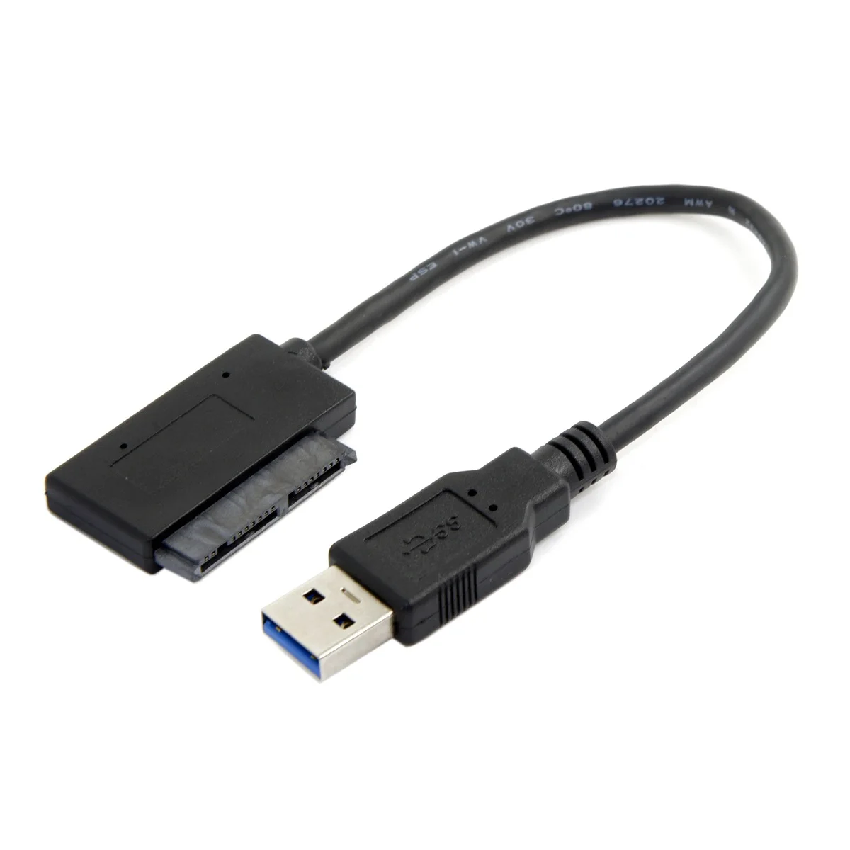 CY-Cable adaptador de disco duro con USB 3,0 a Micro SATA 7 + 9, 1,8 ", 90 grados, 16 Pines, 10cm - imagen 5