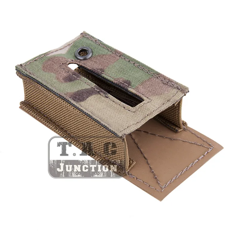 Emerson-bolsa protectora de luz estroboscópica para caza, accesorios de casco táctico militar para Airsoft, gancho y bucle, MS2000 - imagen 5