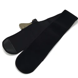 Funda para cinturón táctico, fundas para pistola, cinturón ancho elástico para caza al aire libre, funda para pistola oculta portátil