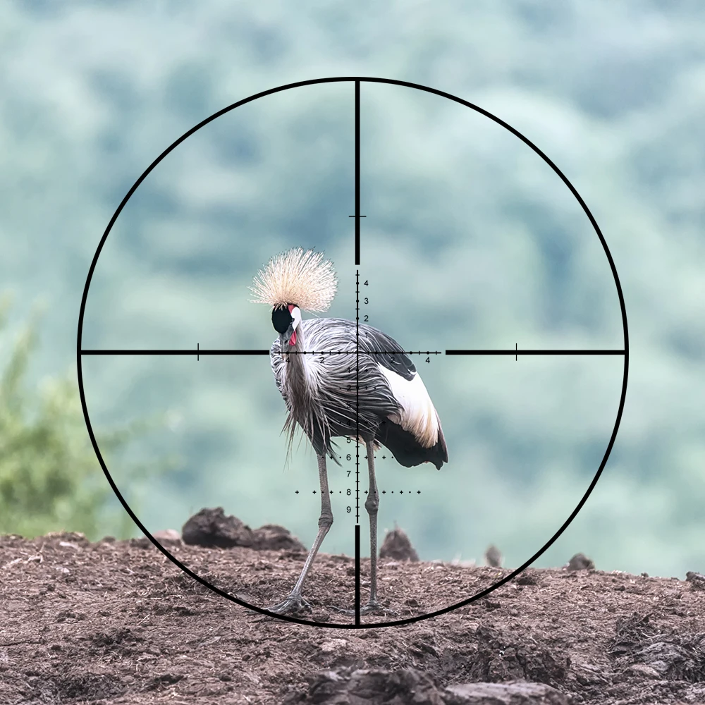 T-Eagle MR SFFFP 6-24x50 mira telescópica para caza, primera mira para Rifle Focal con nivel de burbuja, mira táctica para Rifles de largo alcance - imagen 3