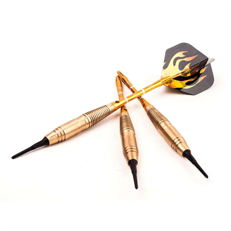 Dardos profesionales punta suave 20g – Juego acero cobre aluminio - imagen 3