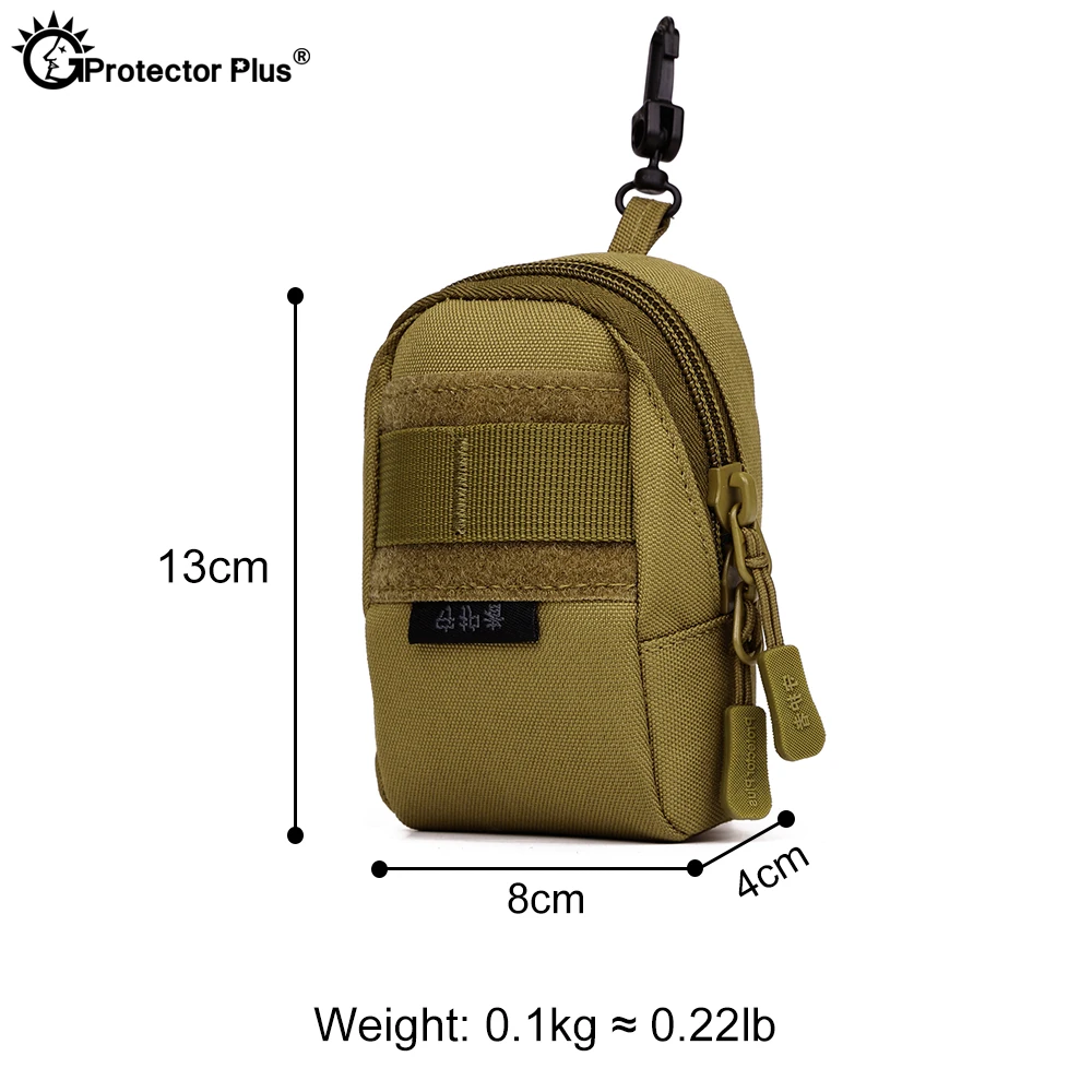 Bolsa táctica militar Molle para hombre, bolsa protectora de 4,5 pulgadas para teléfono móvil, accesorios Molle para viajes al aire libre, kit de herramientas para acampar - imagen 2