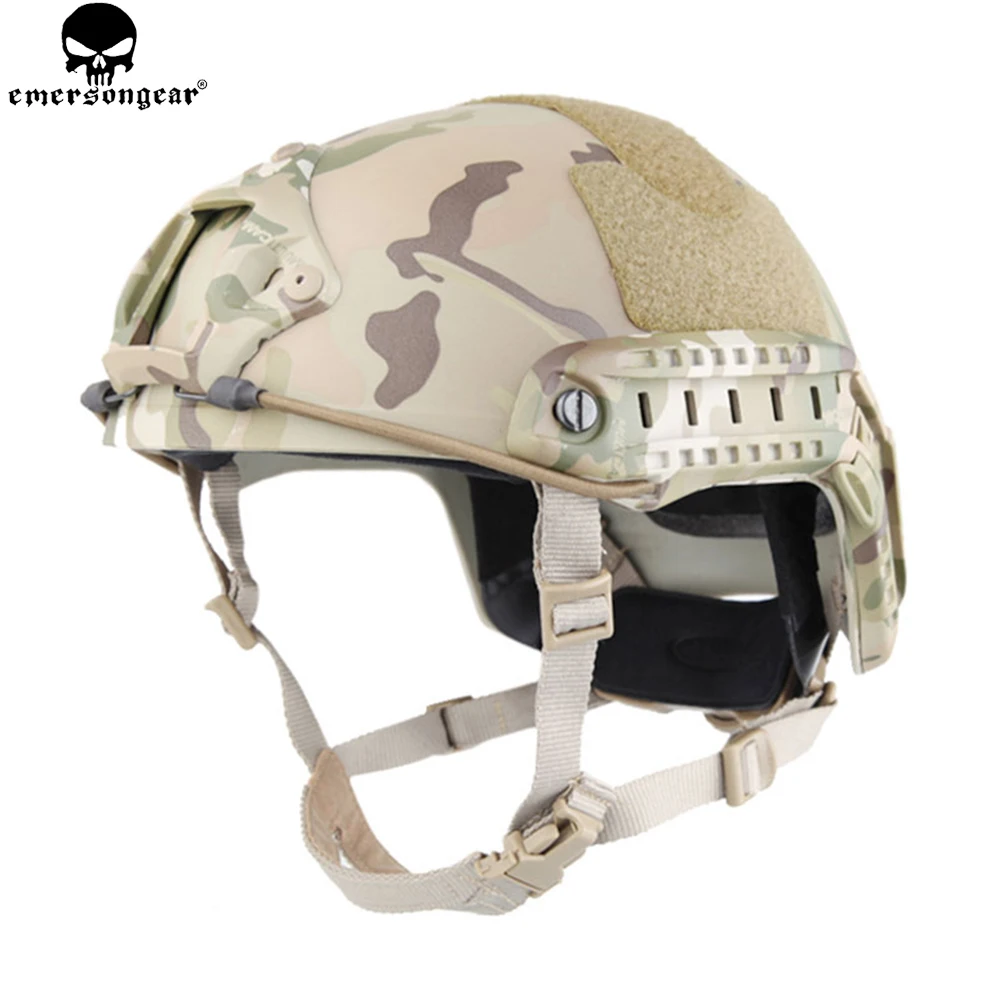 EMERSONGEAR casco rápido tipo MH casco táctico Airsoft combate deportes seguridad ligero casco civil EM5658