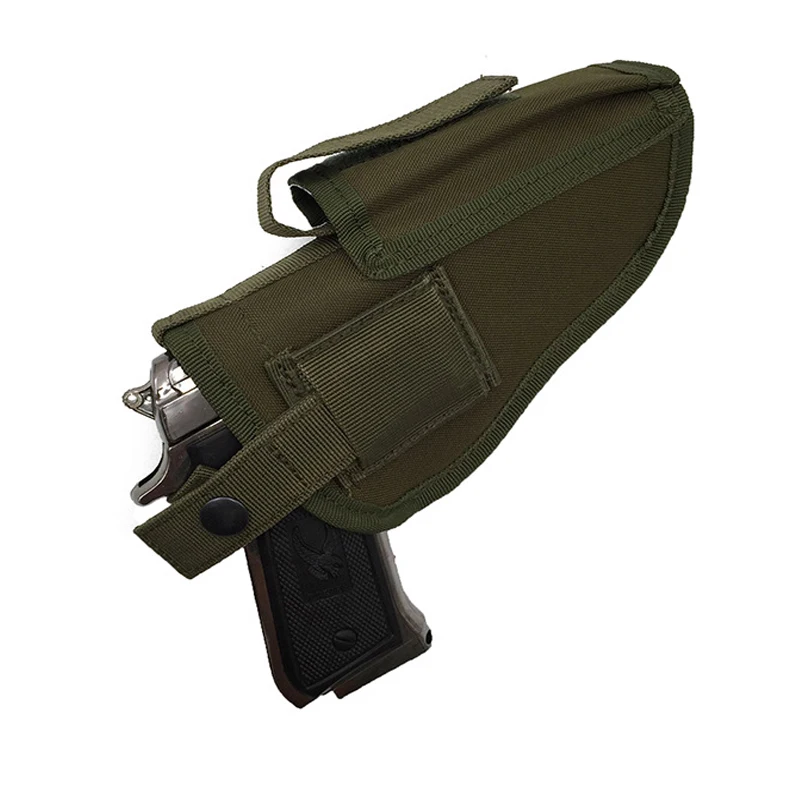 Una funda verde para un arma