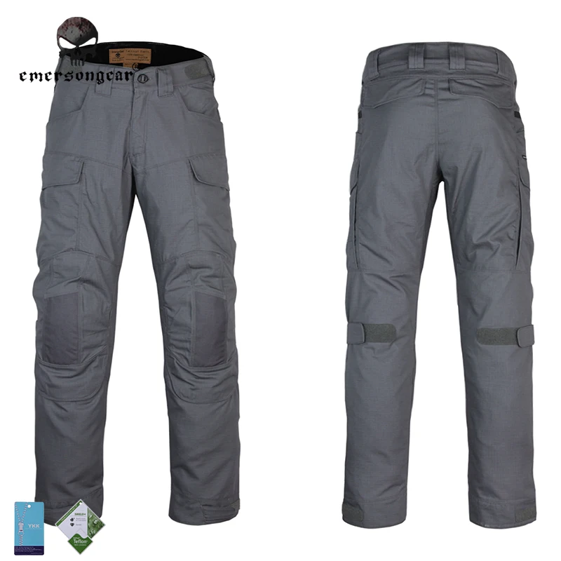 Emersongear Pantalones de combate Gris EM9315 Pantalones cortos tipo cargo tácticos para hombres - imagen 2