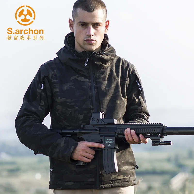 M95 UK US-abrigo de piloto para hombre, ropa del ejército, sudadera táctica informal, chaqueta de campo militar, cortavientos, chaquetas impermeables, Otoño e Invierno - imagen 3