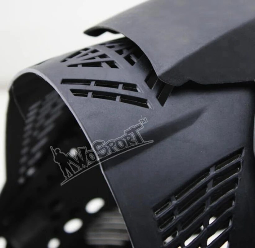 Máscara táctica militar CS para exteriores, accesorios de Paintball, caza, protección de juego de guerra fantasma CS, cuadrícula sombreada - imagen 3