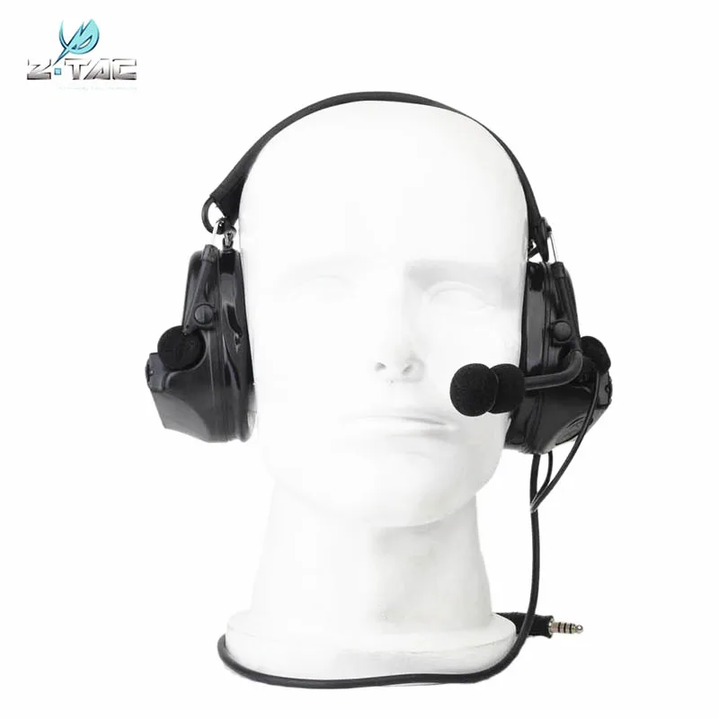 Z-tactical-auriculares Softair Airsoft, cascos Pelto Comta II C2 con cancelación de ruido para proteger el disparo - imagen 4