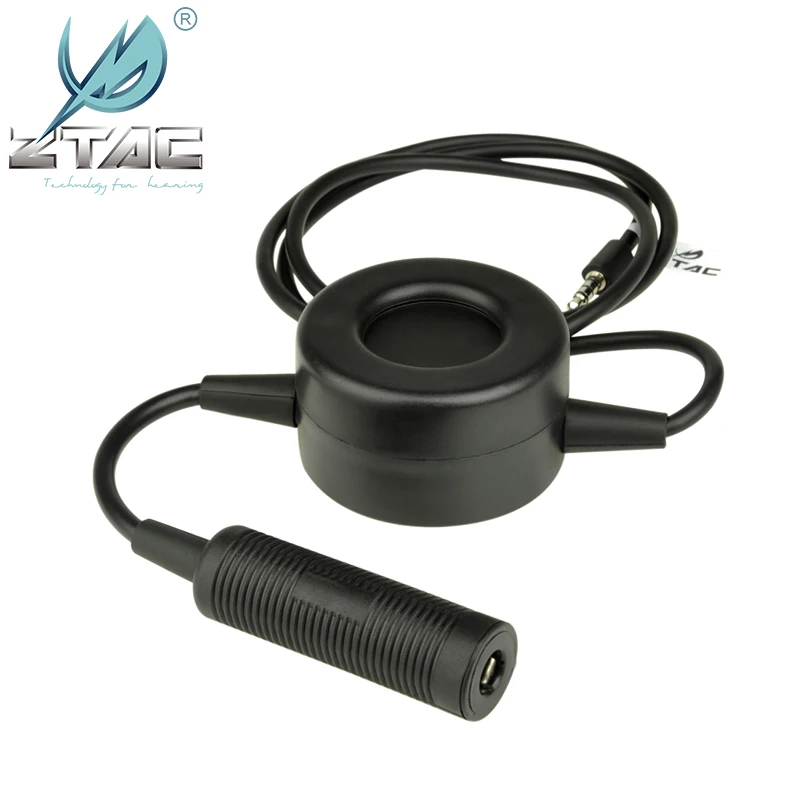 Z-tactical auriculares PTT para Softair Push-to-Talk Button Midland Motorolar Yaesu Gaming Headset, accesorios PTT Z114 - imagen 3