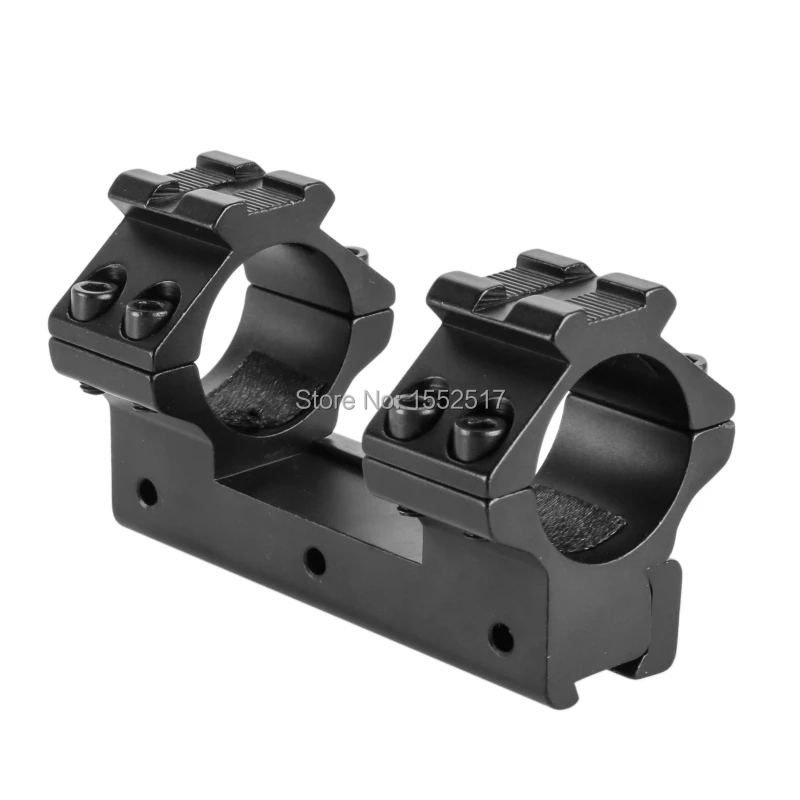 FIRE WOLF-pistola de aire de cola de milano de perfil bajo, 8cm, 11mm, anillos de 25,4mm con pasador de parada, riel de 13mm para montaje de alcance de Rifle de buena calidad - imagen 4