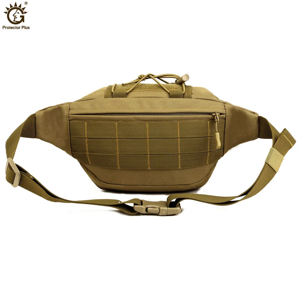 Bolsa táctica Molle, riñonera impermeable, riñonera para senderismo, pesca, deportes, caza, riñonera, bolsa deportiva táctica, cinturón - imagen 4