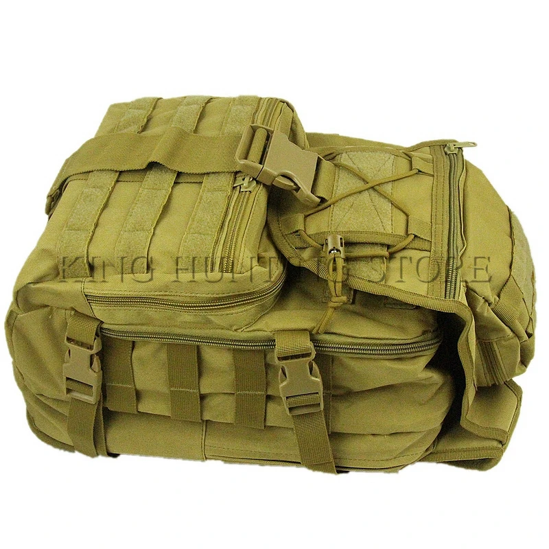 Mochila táctica Molle para ordenador portátil, morral de asalto de 3 días, para exteriores, 15 y 15,6 pulgadas, para caza - imagen 4