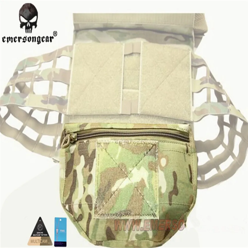 EMERSONGEAR-Bolsa protectora, AVS JPC, bolsa portadora de placa CPC, MOLLE de camuflaje, bolsa de cintura Multicam, Emersongear Multic - imagen 3
