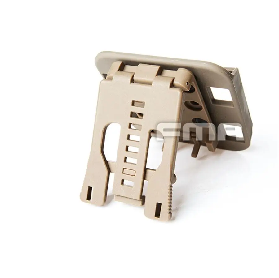 Soporte táctico al aire libre del soporte del teléfono de la pistolera del sistema de la correa de FMA para iPhone6/6s/plus BK/DE - imagen 2