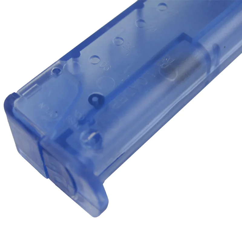 VULPO-cargador de velocidad BB Airsoft para juegos de Paintball de guerra, 100Rd, disparo de combate, Speedloader BB, 10 unidades por lote - imagen 4