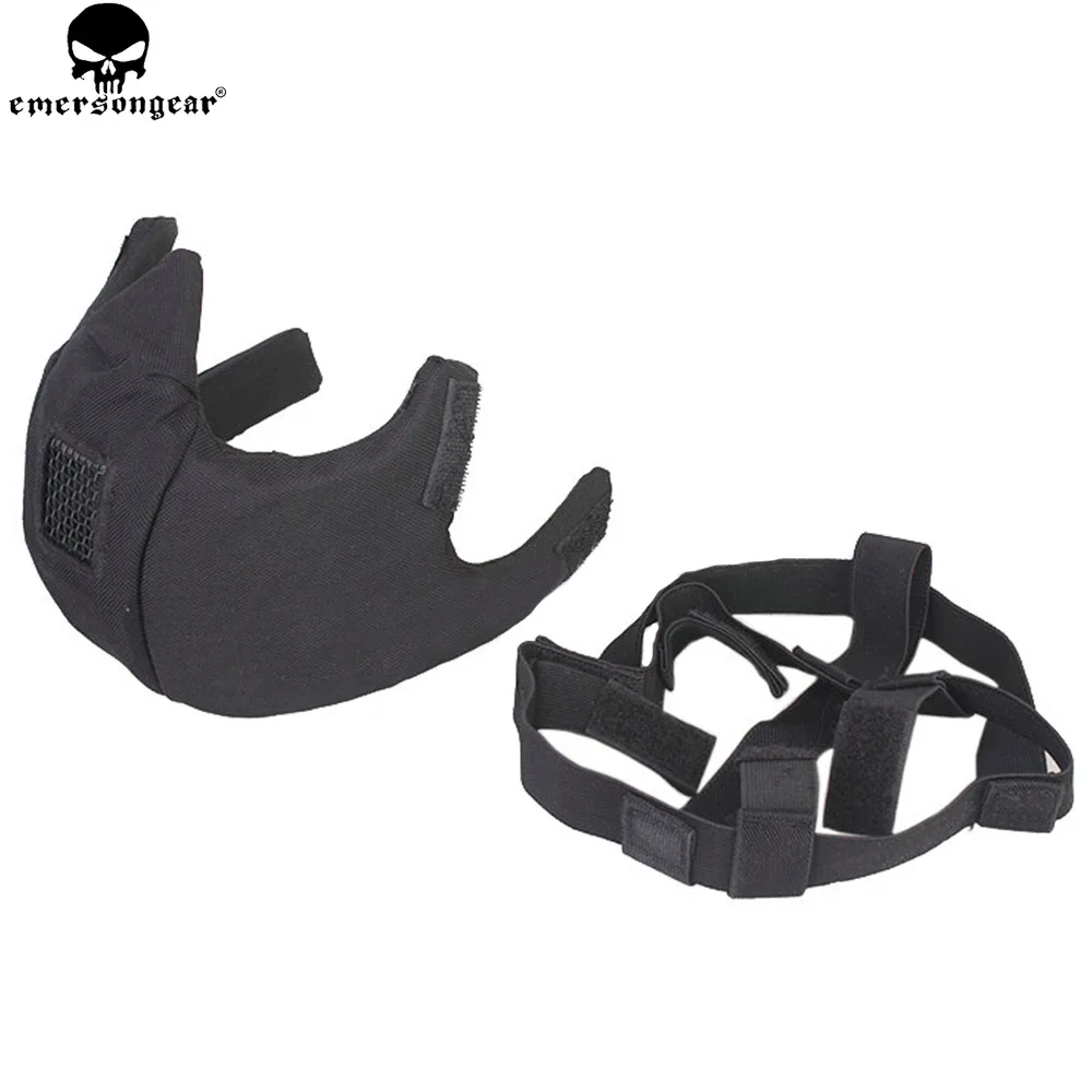 EMERSONGEAR-mascarilla protectora táctica de media cara, juego de guerra, Airsoft, Paitball, máscara de plástico, media cara táctica, BD6641 - imagen 5