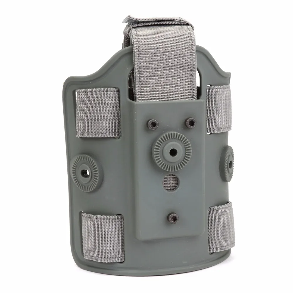 Funda táctica para pierna de pistola, plataforma de paleta, accesorios de caza al aire libre, adaptador de funda para fried, funda para pierna - imagen 4