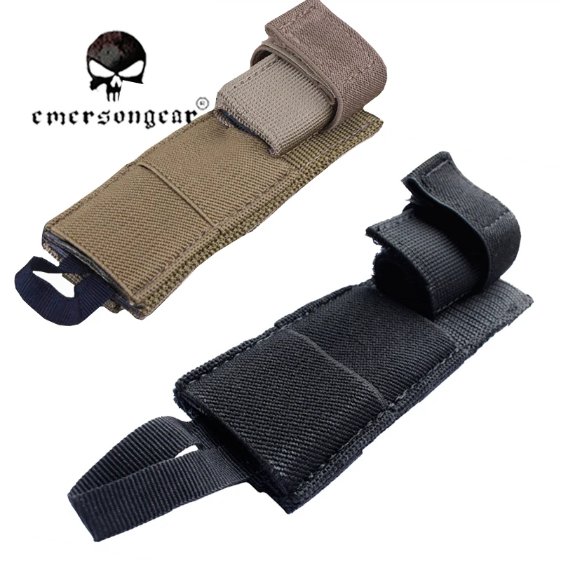 Emersongear-bolsa de reubicación de antena de Radio táctica, bolsa de fijación de antena portadora de placa, casco de caza Airsoft, combate EM8326